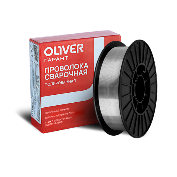 Проволока сварочная ГАРАНТ-П 0.8мм 5кг