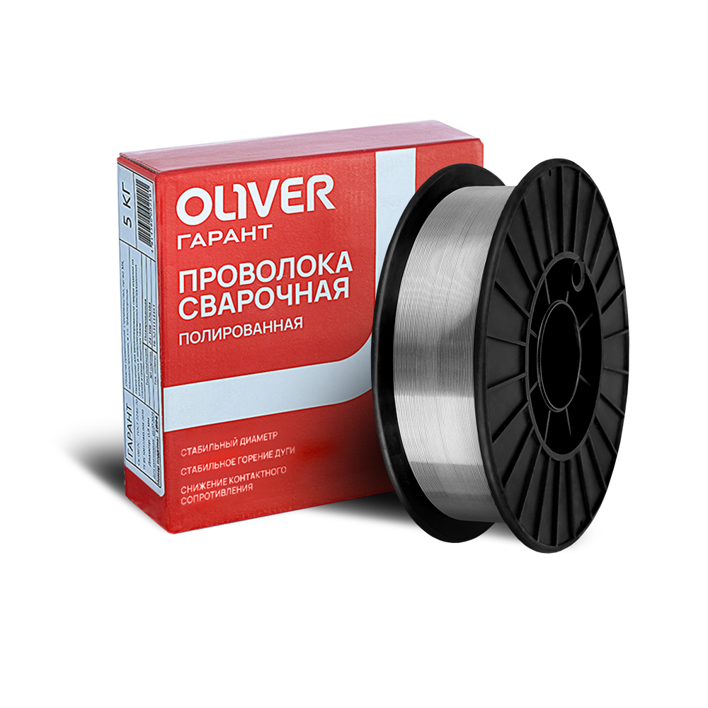 Проволока сварочная ГАРАНТ-П 0.8мм 5кг
